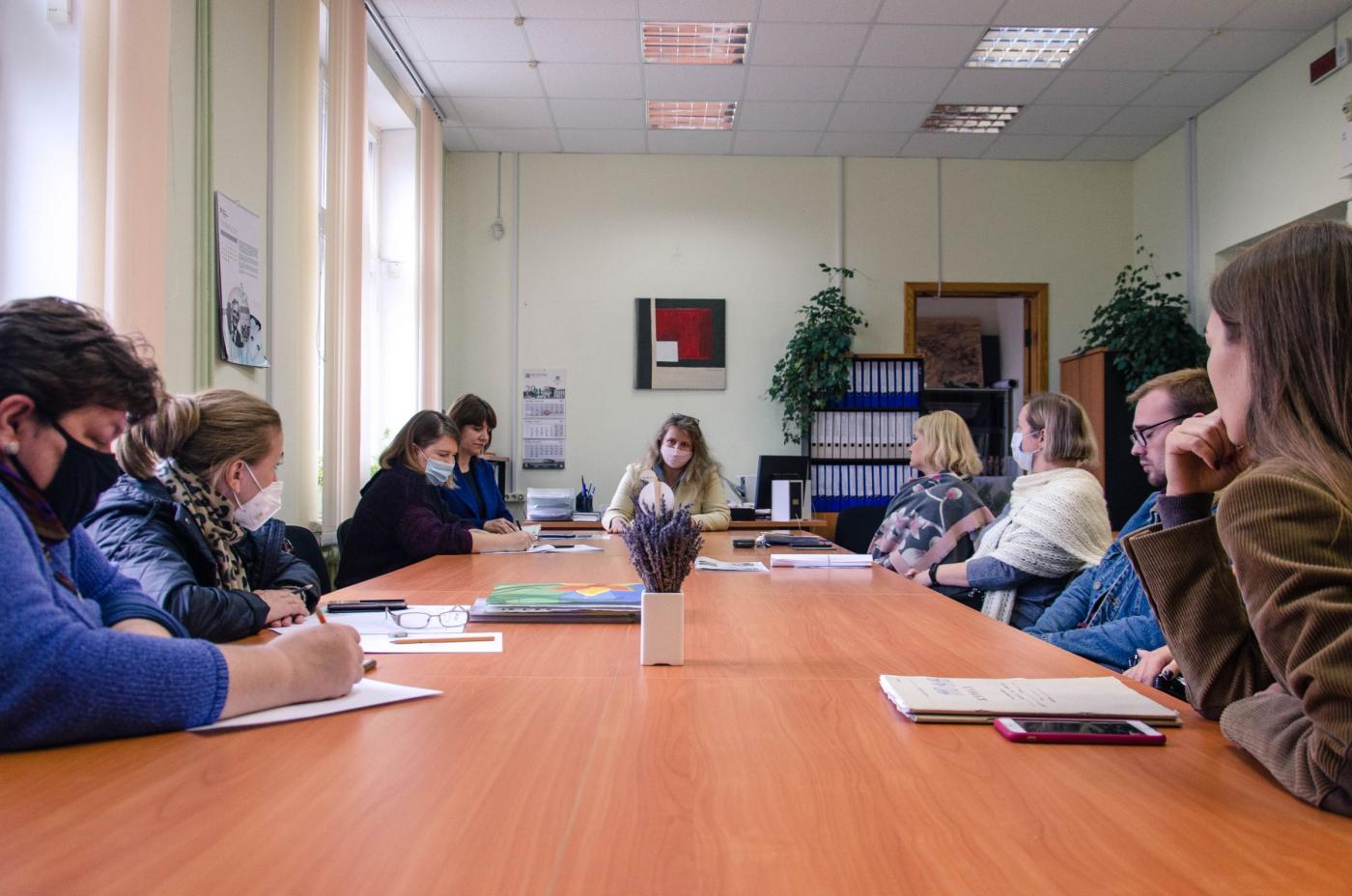 На архитектурном факультете состоялась встреча с главным архитектором Минска